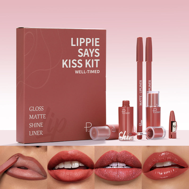 lippy☆ Lippie Says Kiss Kit – Pudaier Cosmetics
