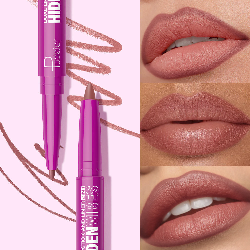 Pudaier Nude Lipstick Duo – Pudaier Cosmetics