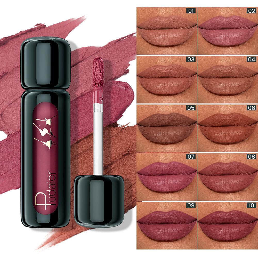 Soft velvet lip mud