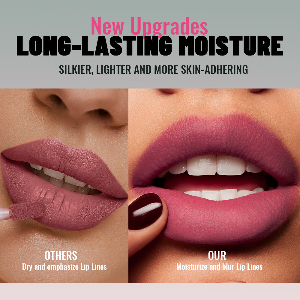 Soft velvet lip mud