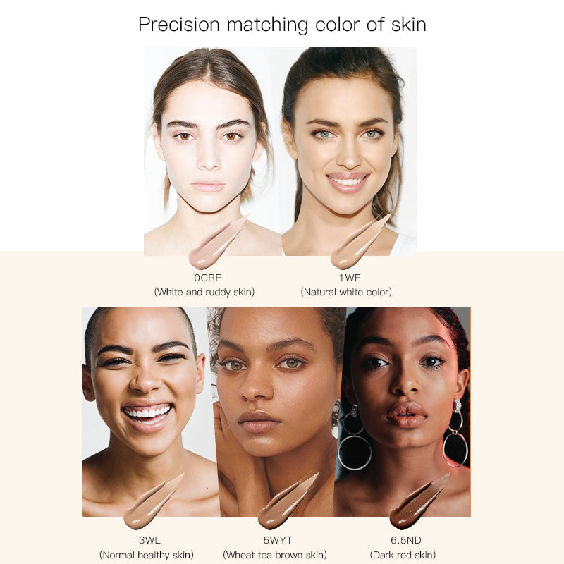 Pudaier® Face & Body Foundation | Long-wearing | Full Coverage