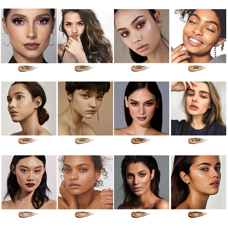 Pudaier® Face & Body Foundation | Long-wearing | Full Coverage