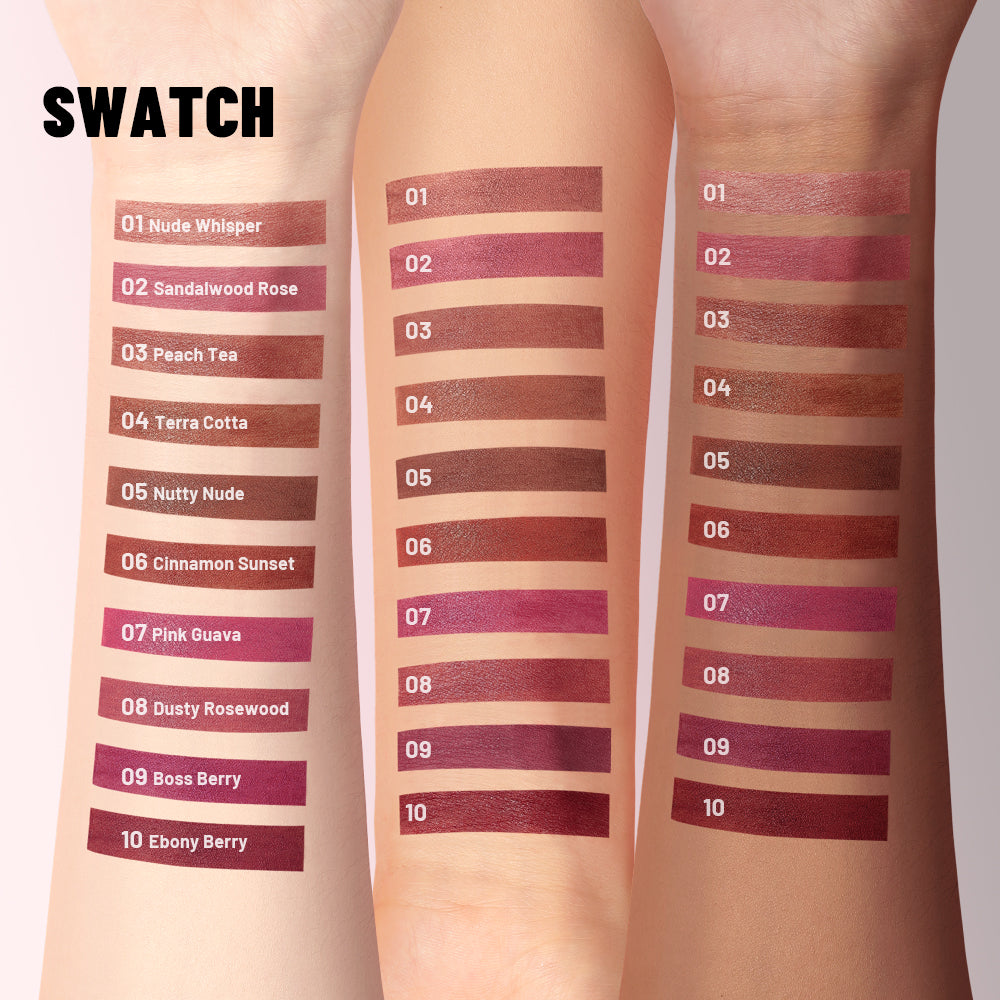 Soft velvet lip mud