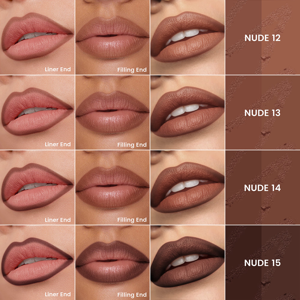 Pudaier Nude Lipstick Duo