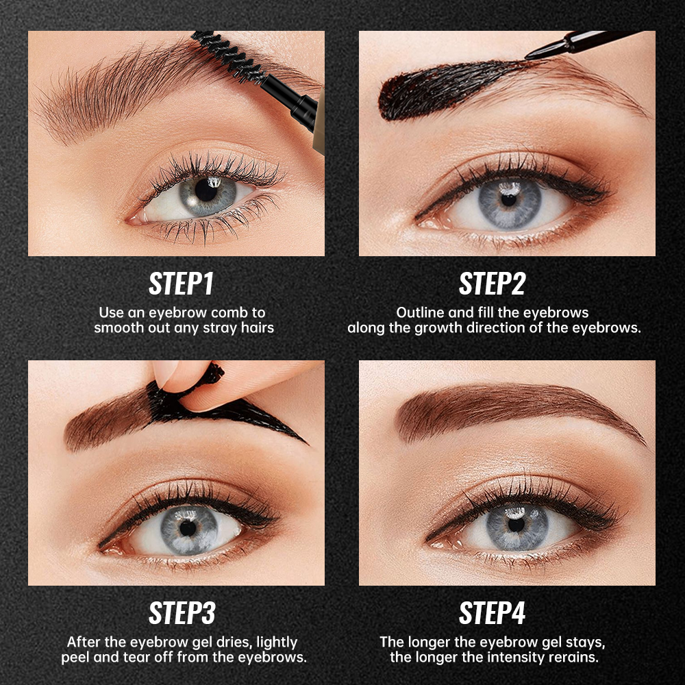 Tattoo Brow Peel Off Semi Permanent Eyebrow Tint