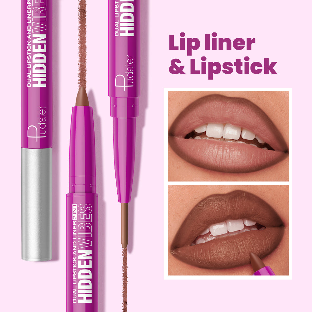 Pudaier Nude Lipstick Duo