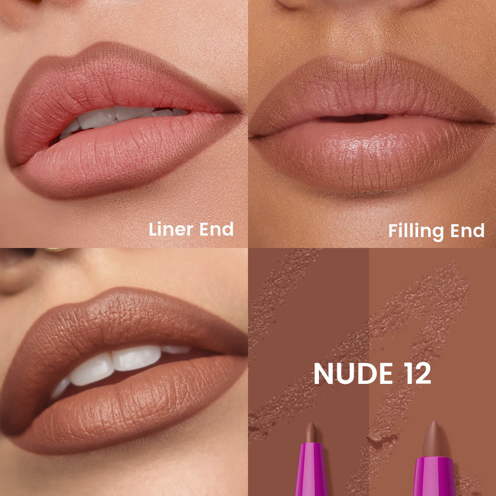 Pudaier Nude Lipstick Duo