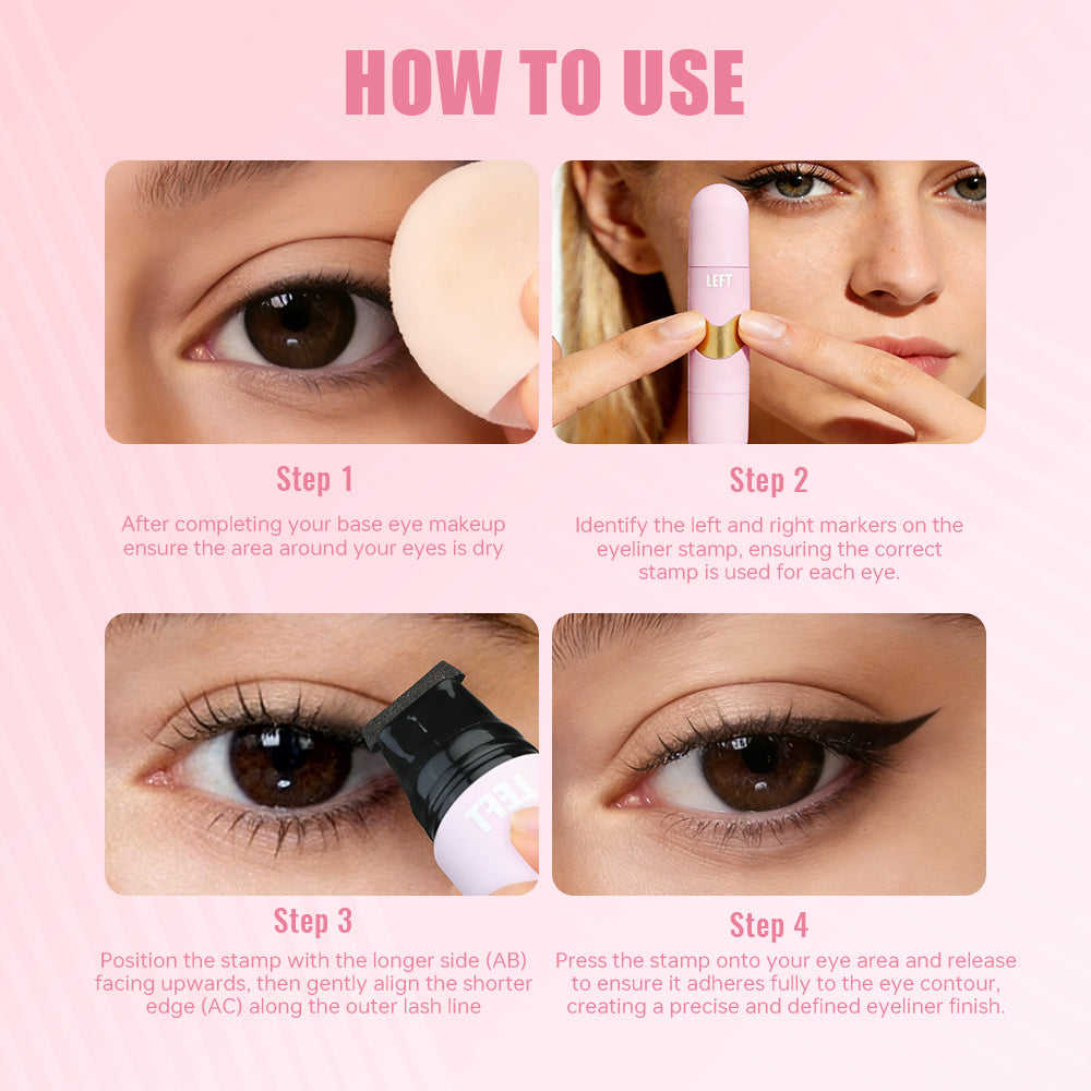 Heartbeat Wing Eyeliner Stamp Duo