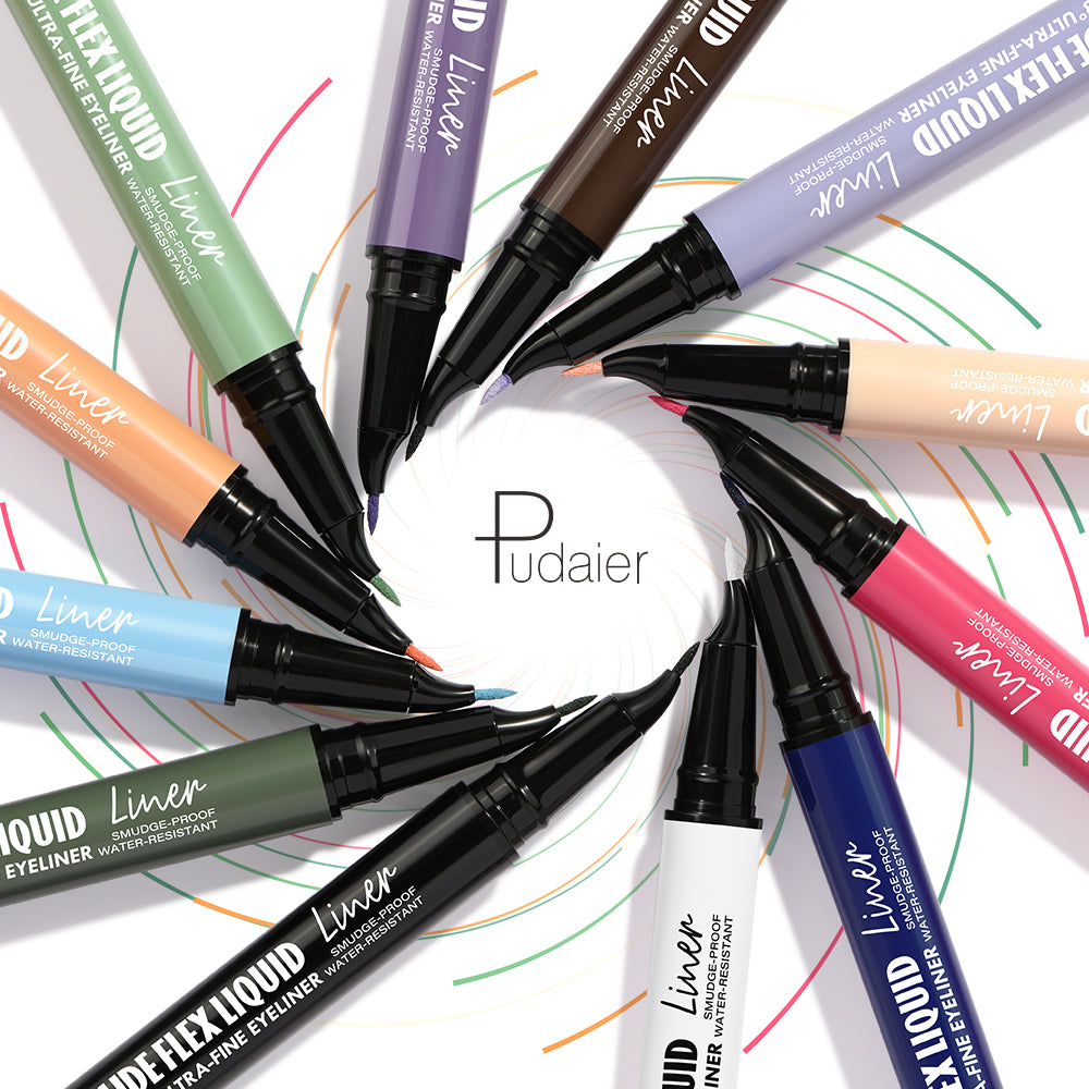Pudaier New Curved Liquid Colored Eyeliner