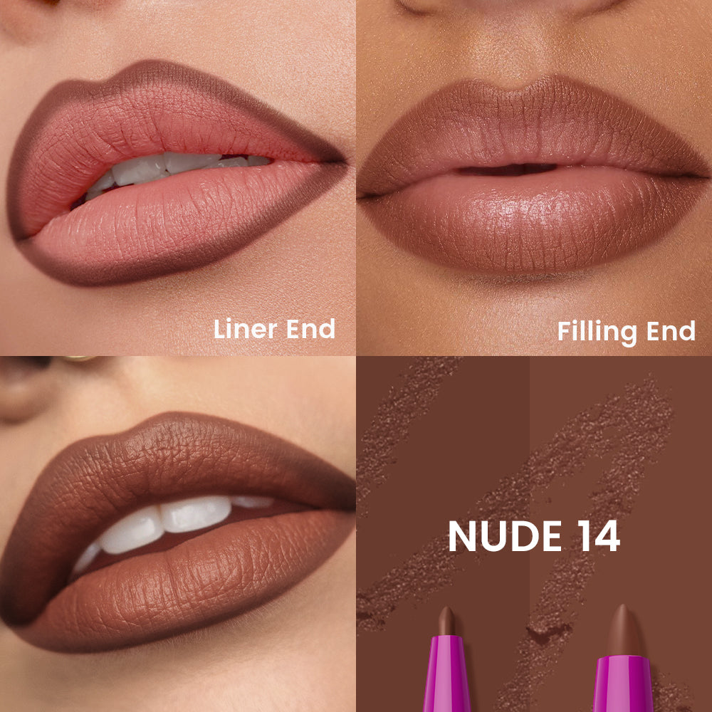 Pudaier Nude Lipstick Duo