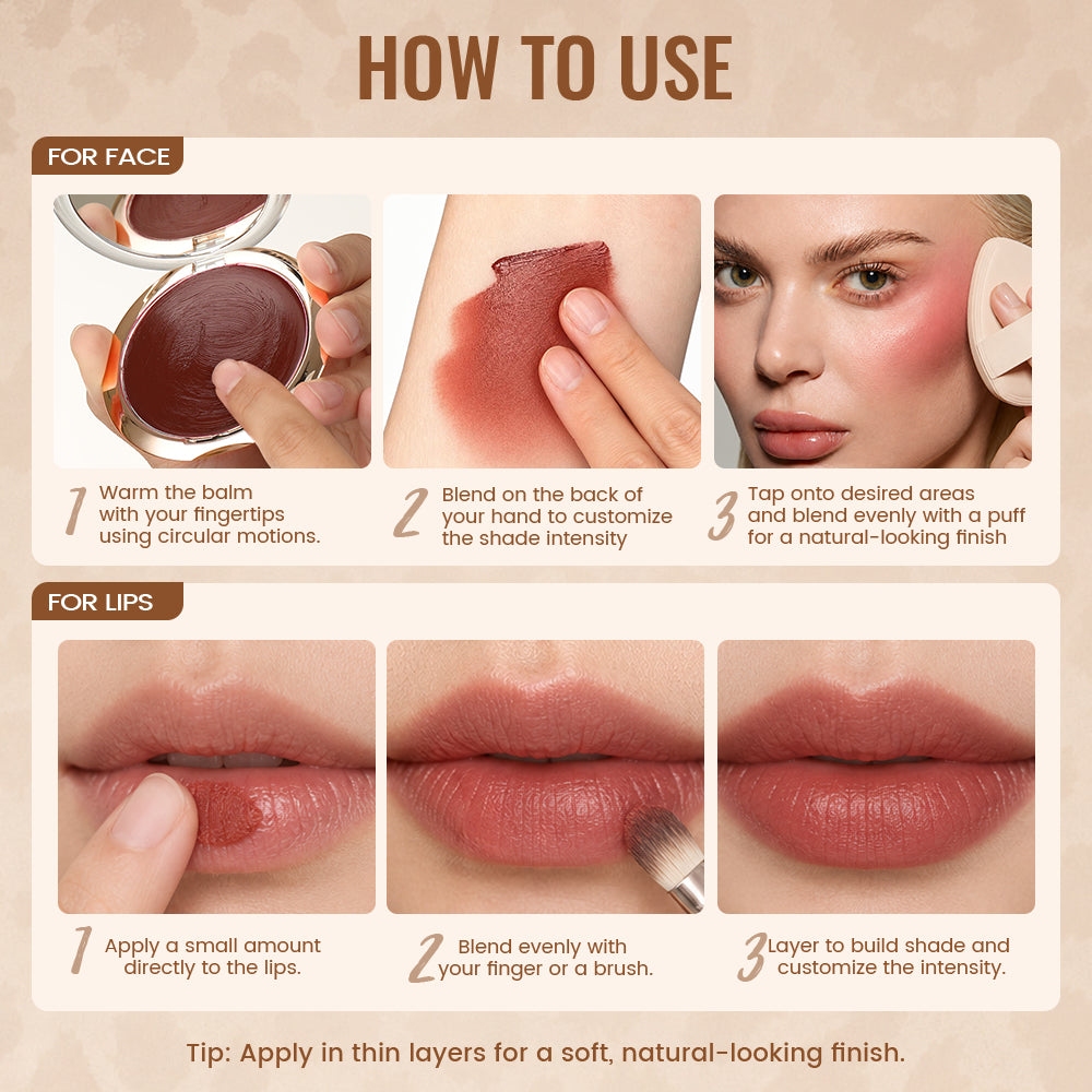 Multi-use Cream Blush & Contour
