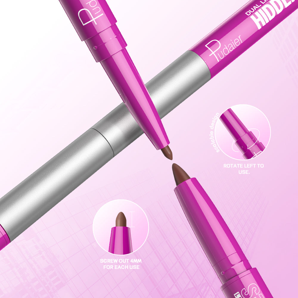Pudaier Nude Lipstick Duo