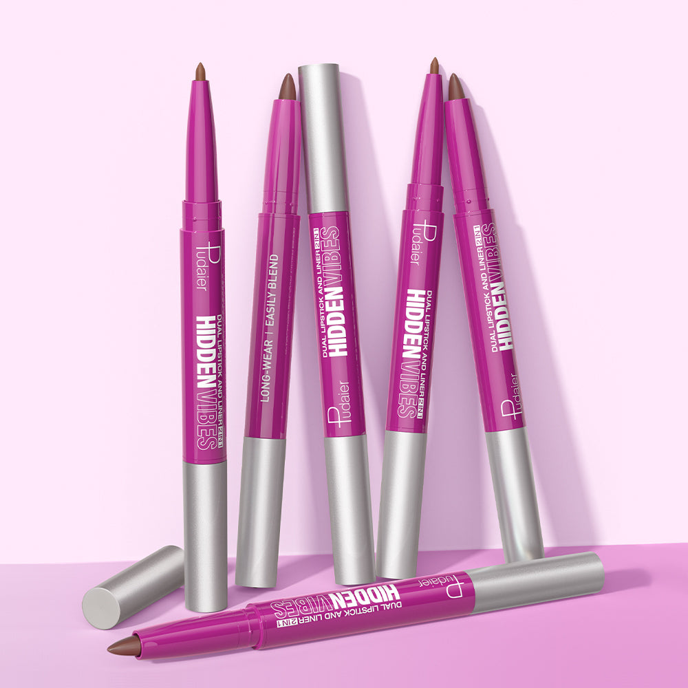 Pudaier Nude Lipstick Duo
