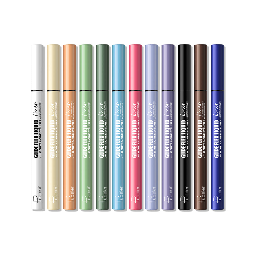 Pudaier New Curved Liquid Colored Eyeliner