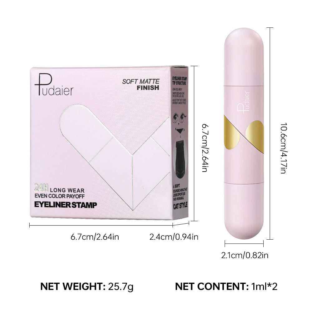 Heartbeat Wing Eyeliner Stamp Duo