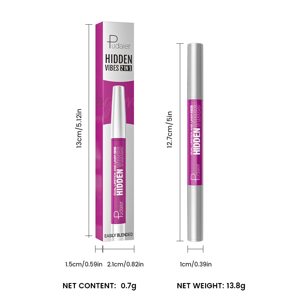 Pudaier Nude Lipstick Duo