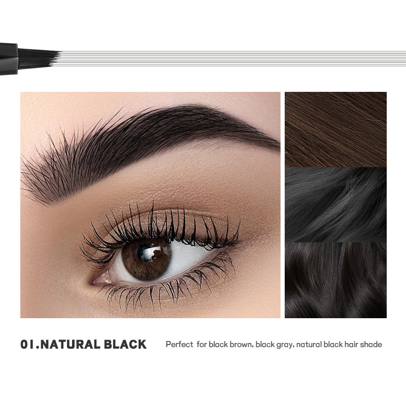 square angled brush tip liquid brow pen*2 pcs