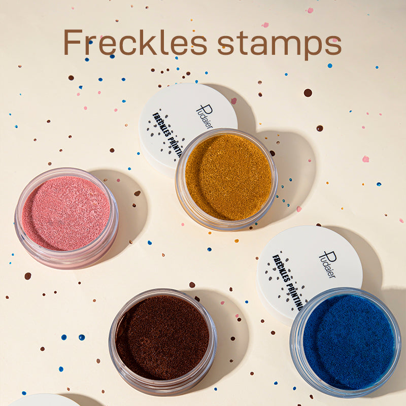 Colorful Faux Freckles Printing | Pudaier®