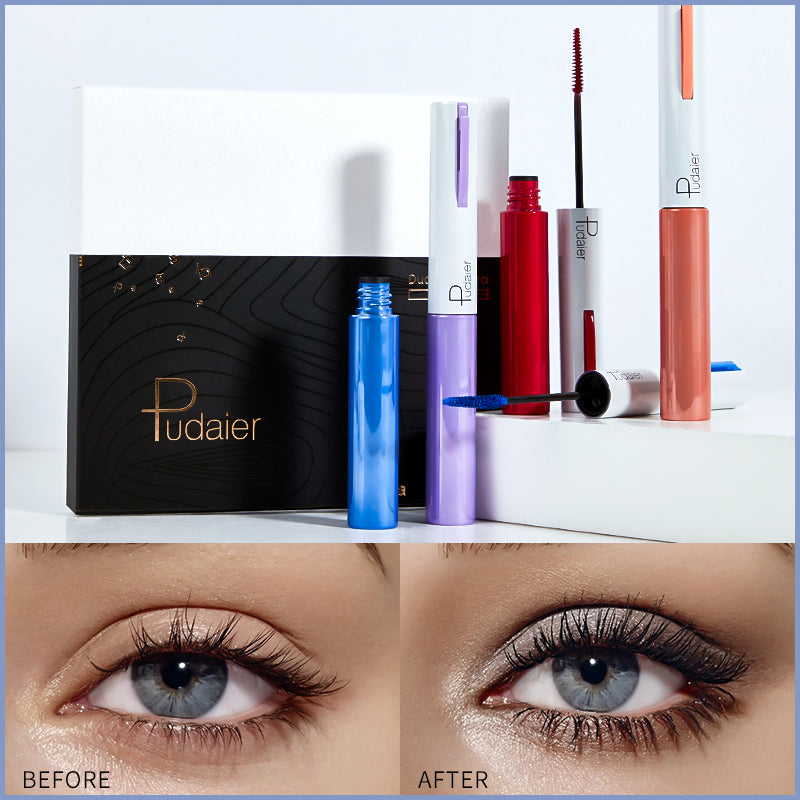 Volumizing & lengthening colored mascara | Pudaier®