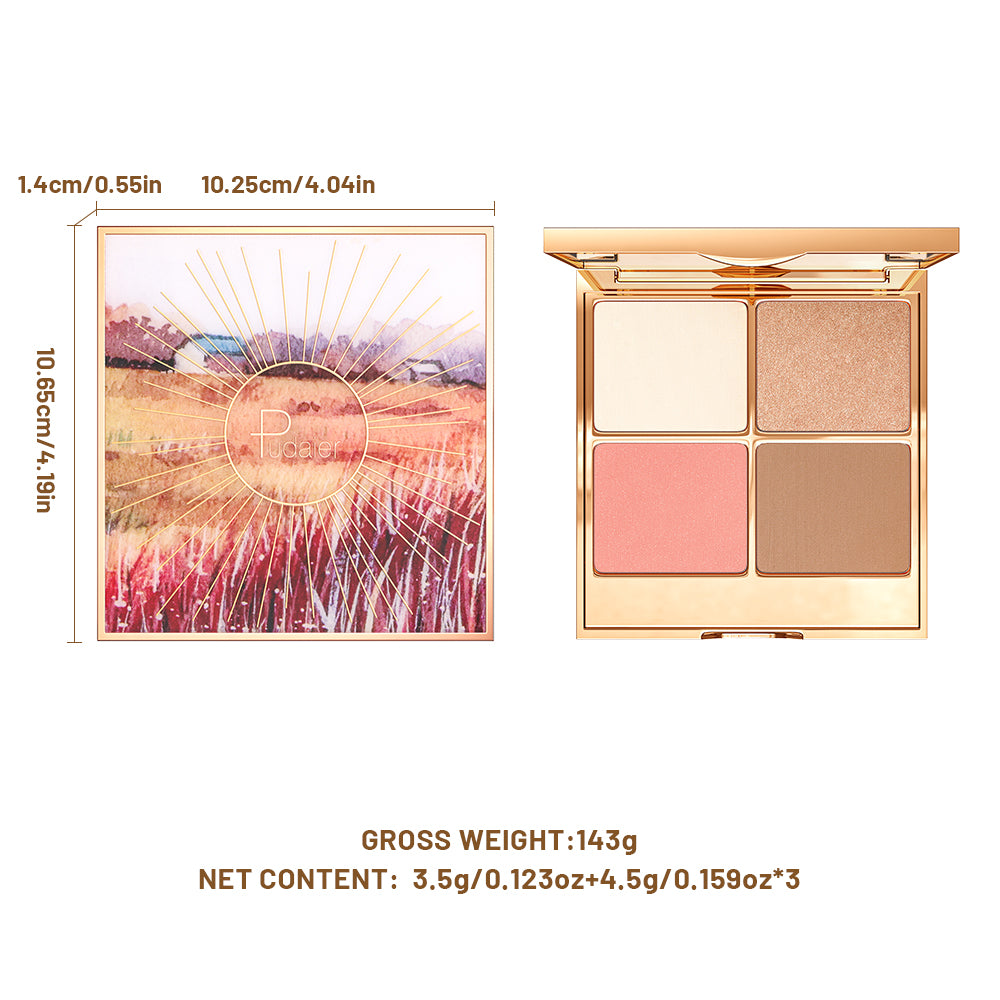 Glam Glow Highlighter And Bronzer Palette
