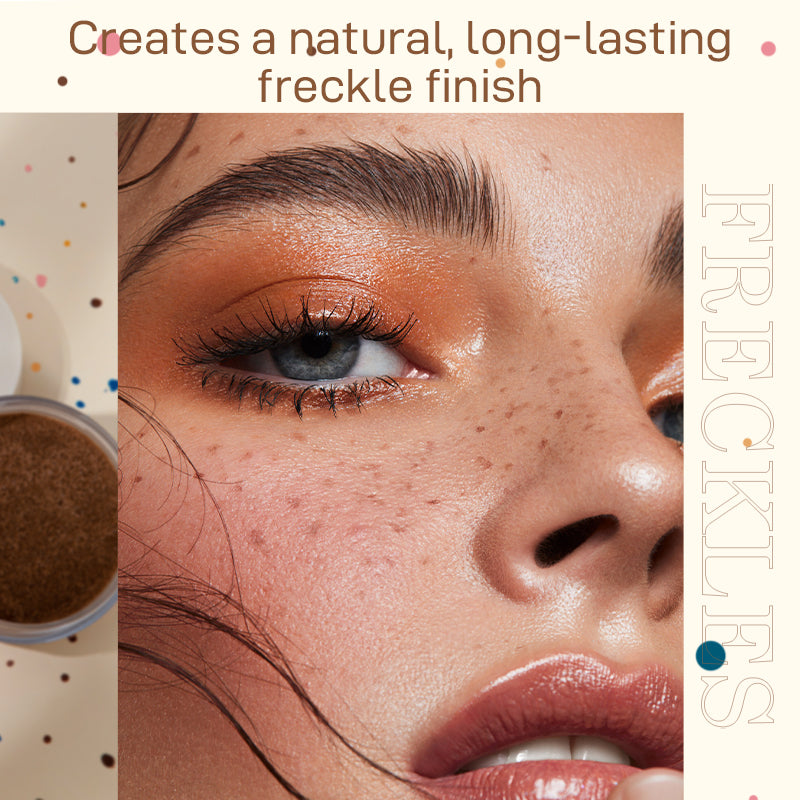 Colorful Faux Freckles Printing | Pudaier®