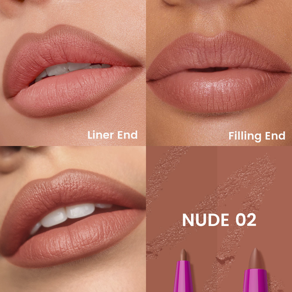 Pudaier Nude Lipstick Duo
