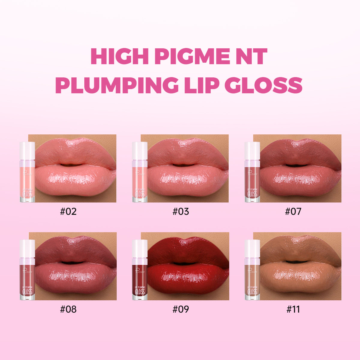 HIGH PIGMENT PLUMPING LIP GLOSS