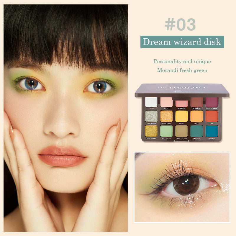 Pudaier Blushing Nude Shadow Palette