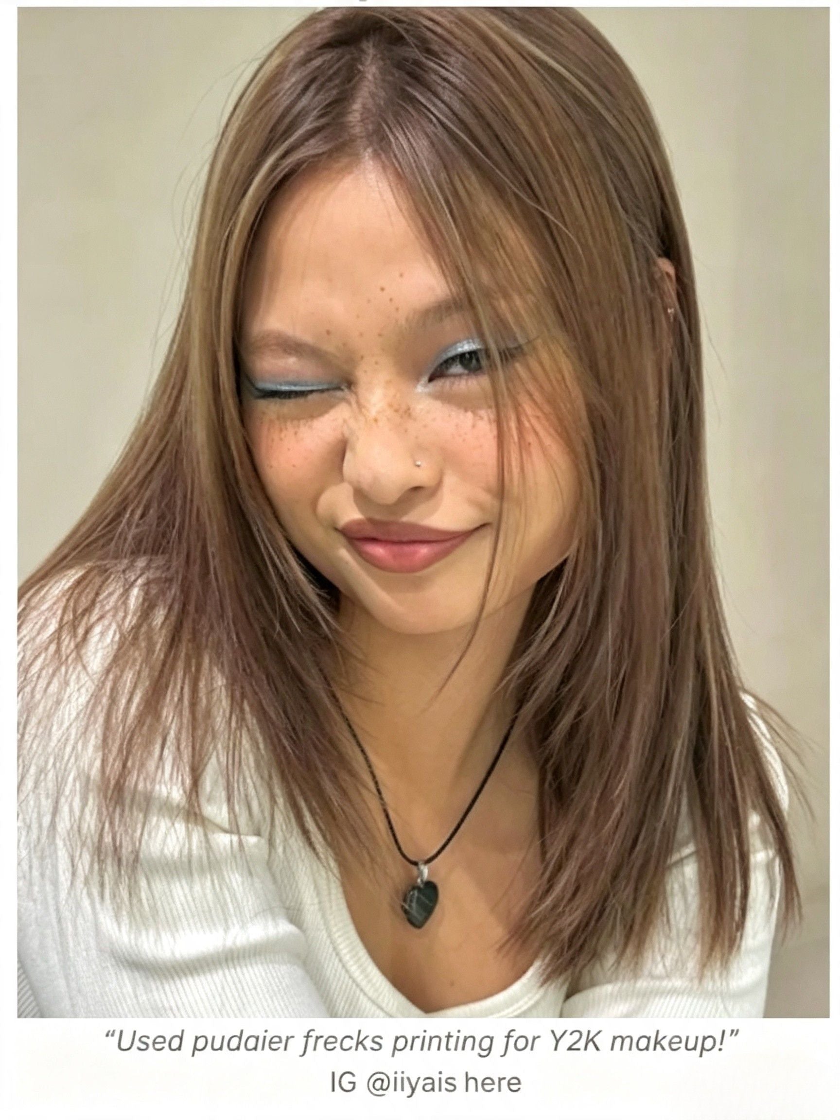 Colorful Faux Freckles Printing | Pudaier®
