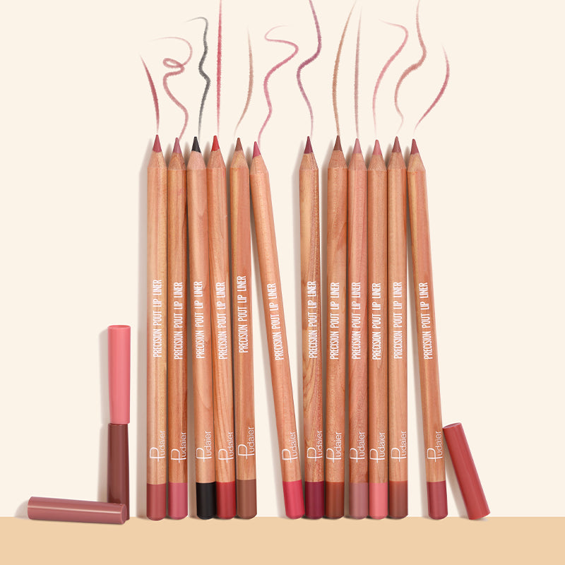 Precision pout lip liner kit 12 colors
