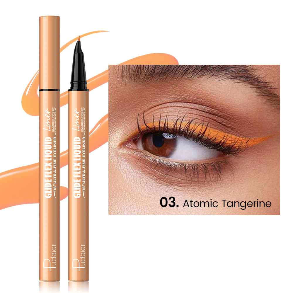 Pudaier New Curved Liquid Colored Eyeliner