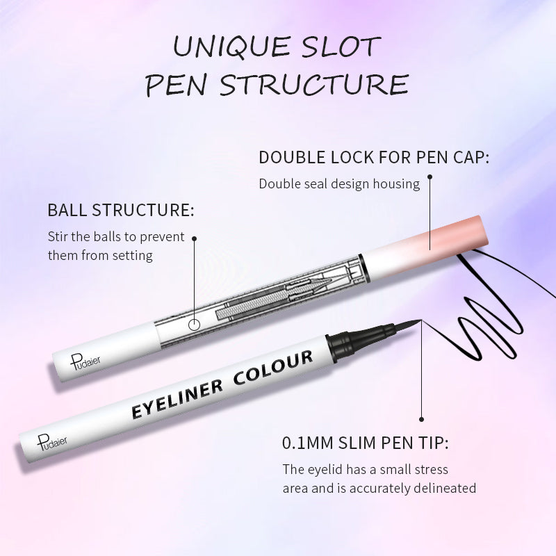 Colourful Liquid Matte Eyeliner 24 hours