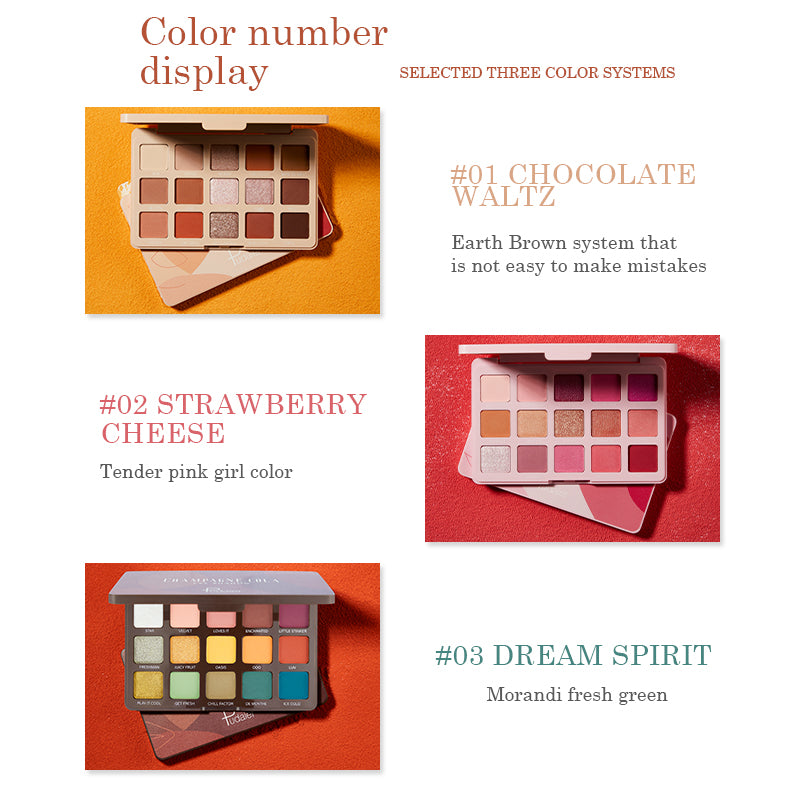 Pudaier Blushing Nude Shadow Palette