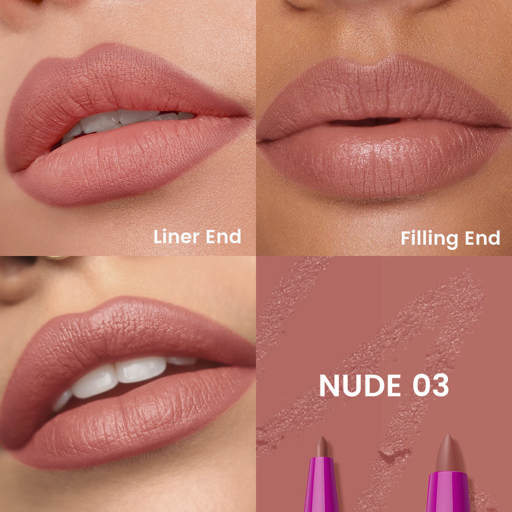 Pudaier Nude Lipstick Duo
