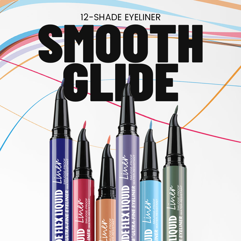 Pudaier New Curved Liquid Colored Eyeliner