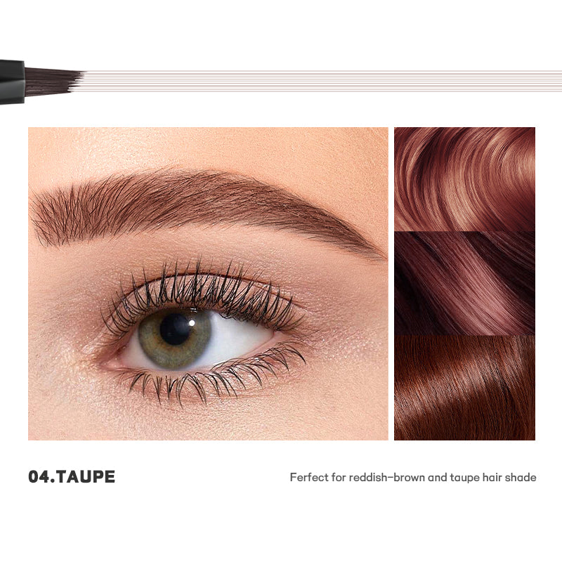 square angled brush tip liquid brow pen*2 pcs