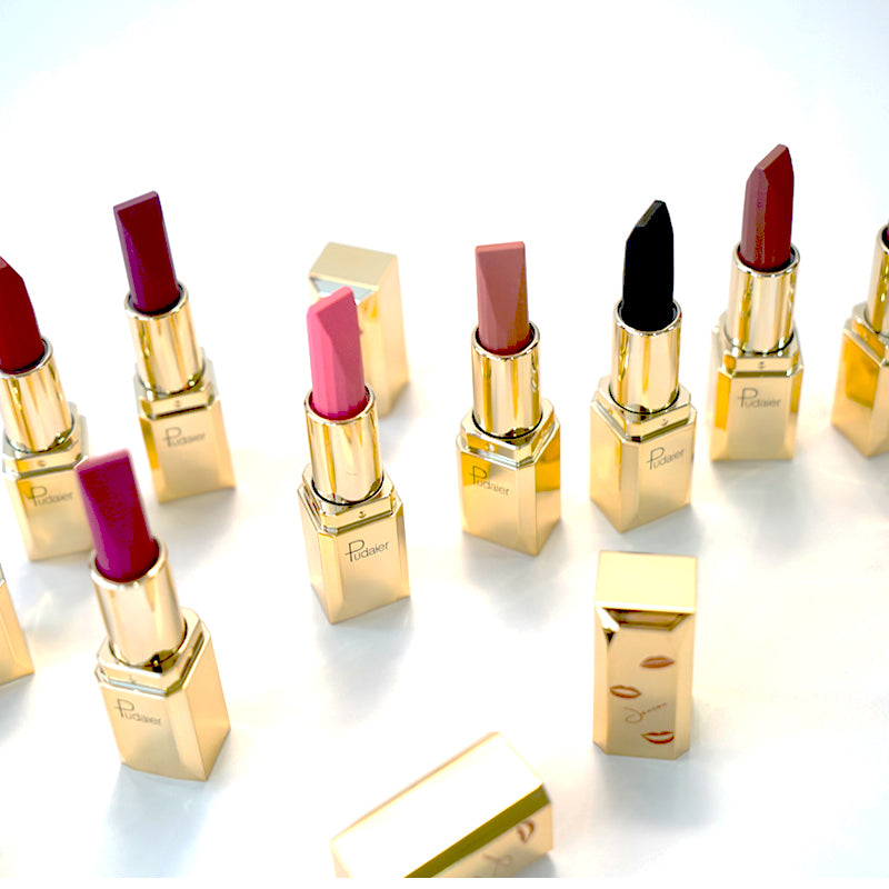 Pudaier® Matte Velvet Lipstick | Matte Finish