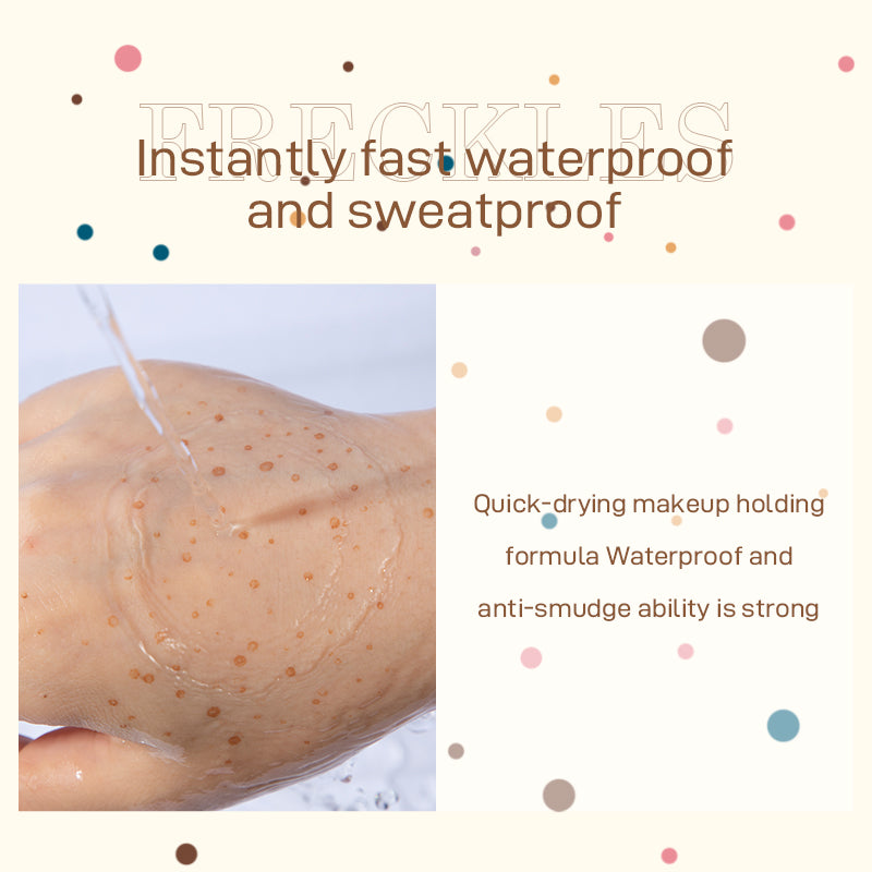 Colorful Faux Freckles Printing | Pudaier®