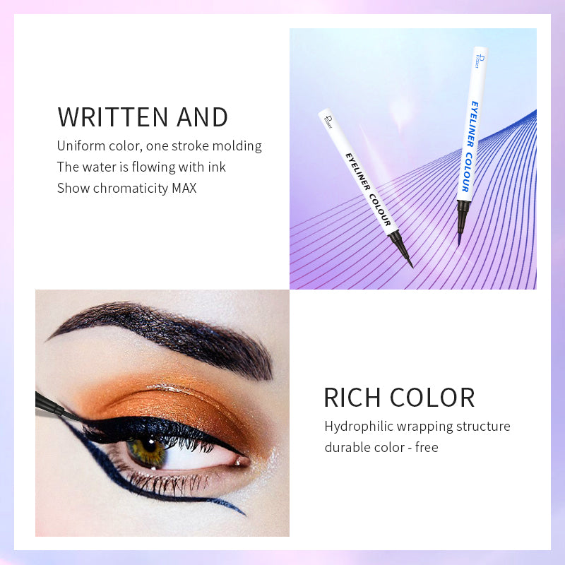 Colourful Liquid Matte Eyeliner 24 hours