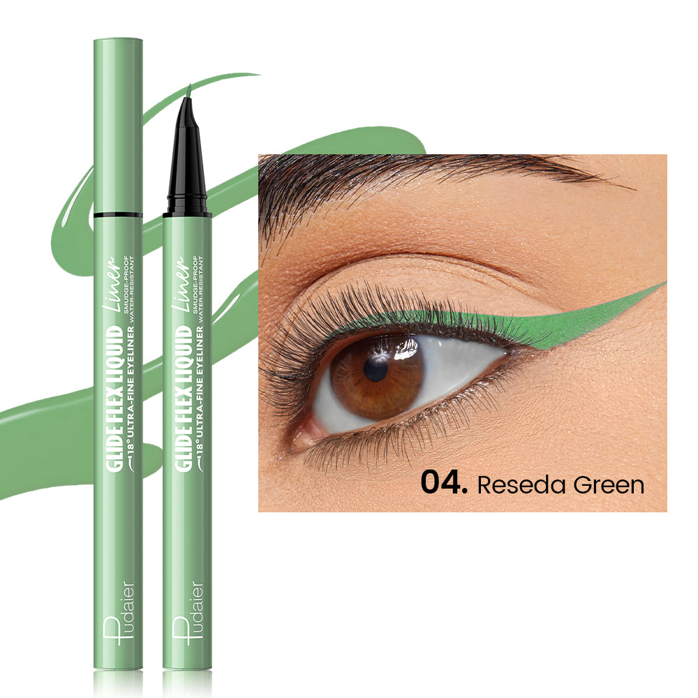 Pudaier New Curved Liquid Colored Eyeliner