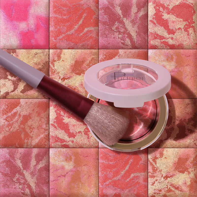 Baked Marble Highlighting Blush