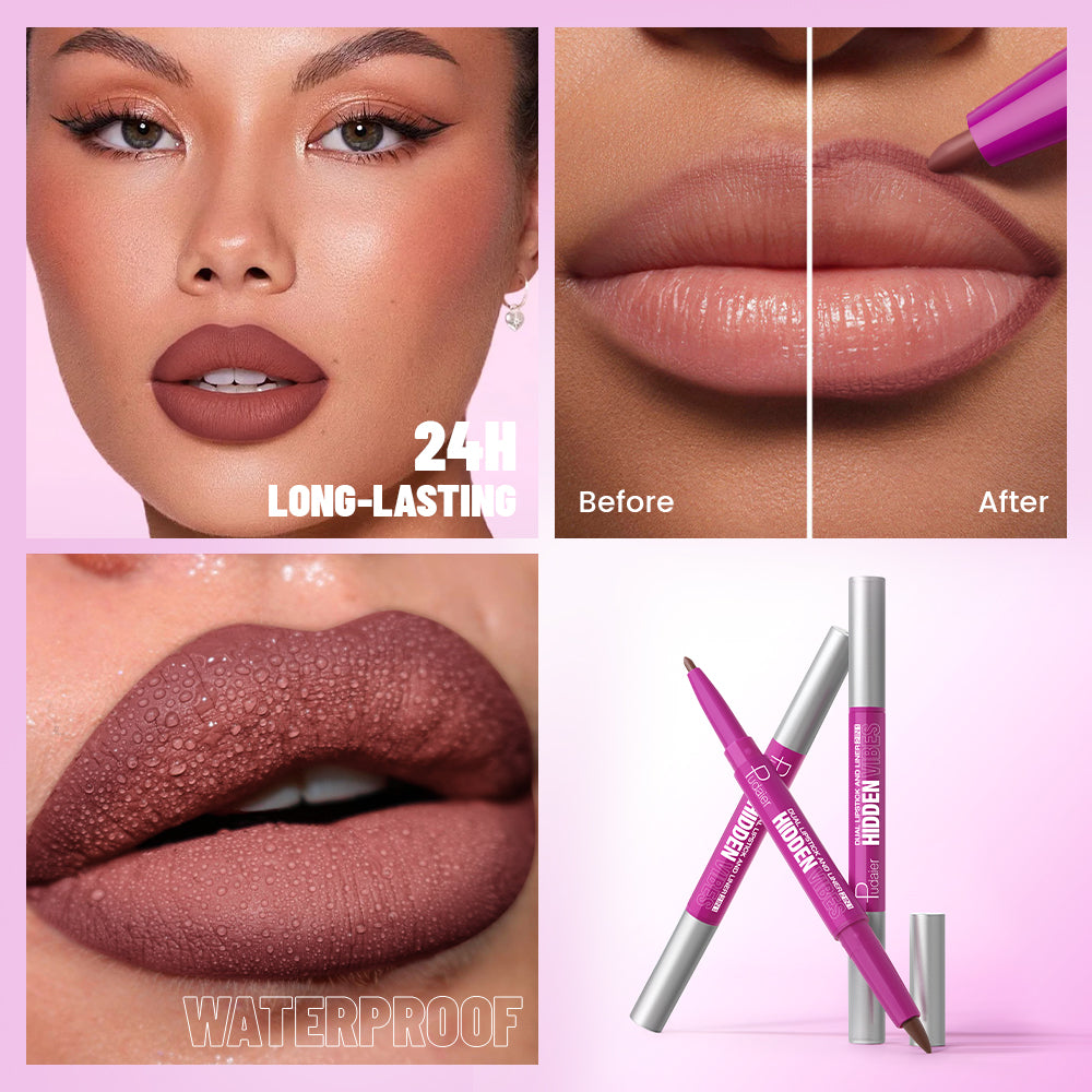 Pudaier Nude Lipstick Duo