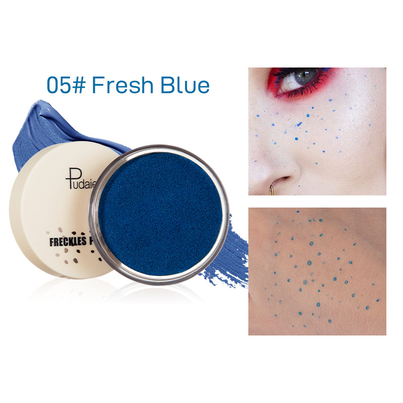 Colorful Faux Freckles Printing | Pudaier®
