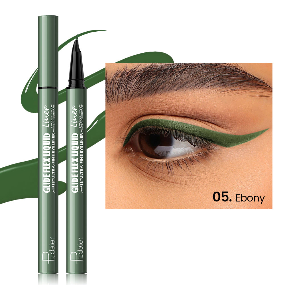 Pudaier New Curved Liquid Colored Eyeliner