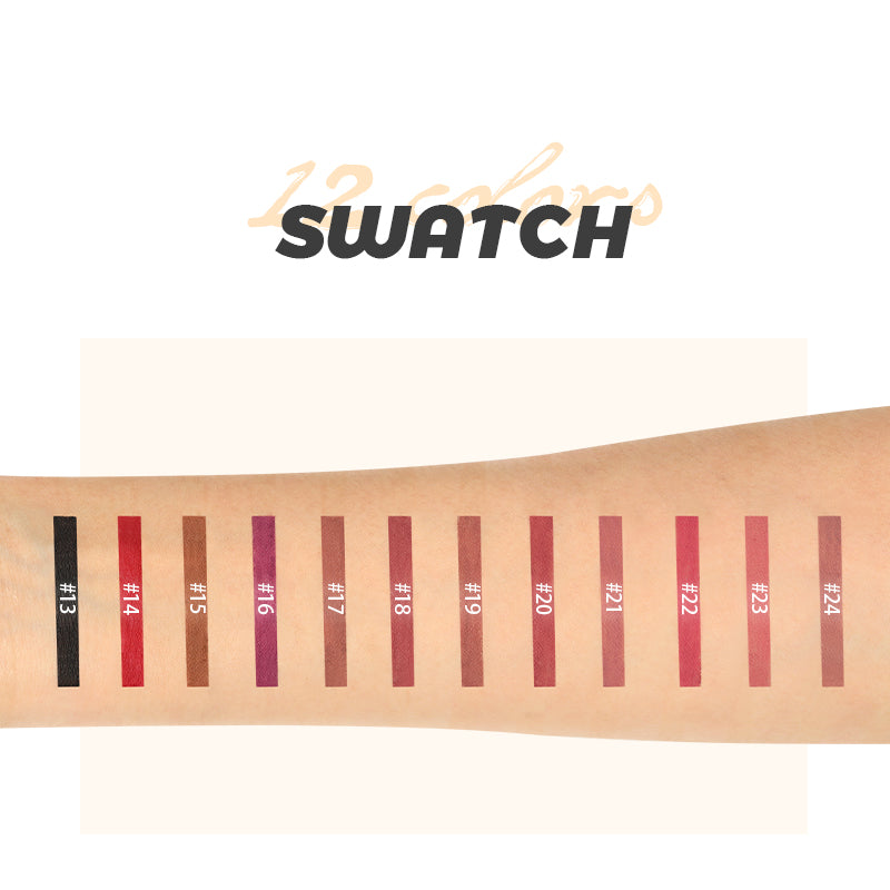 Precision pout lip liner kit 12 colors