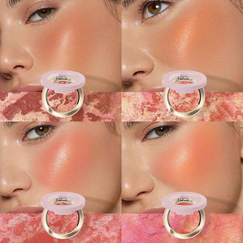 Baked Marble Highlighting Blush