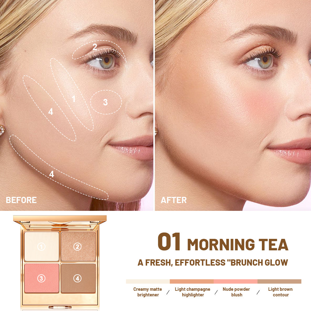 Glam Glow Highlighter And Bronzer Palette