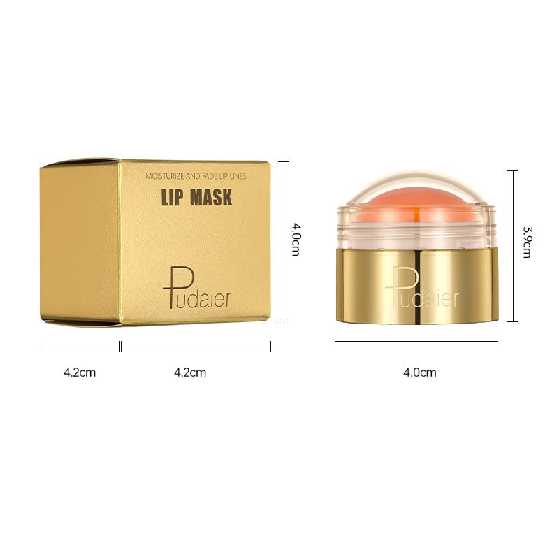 Tinted lip mask