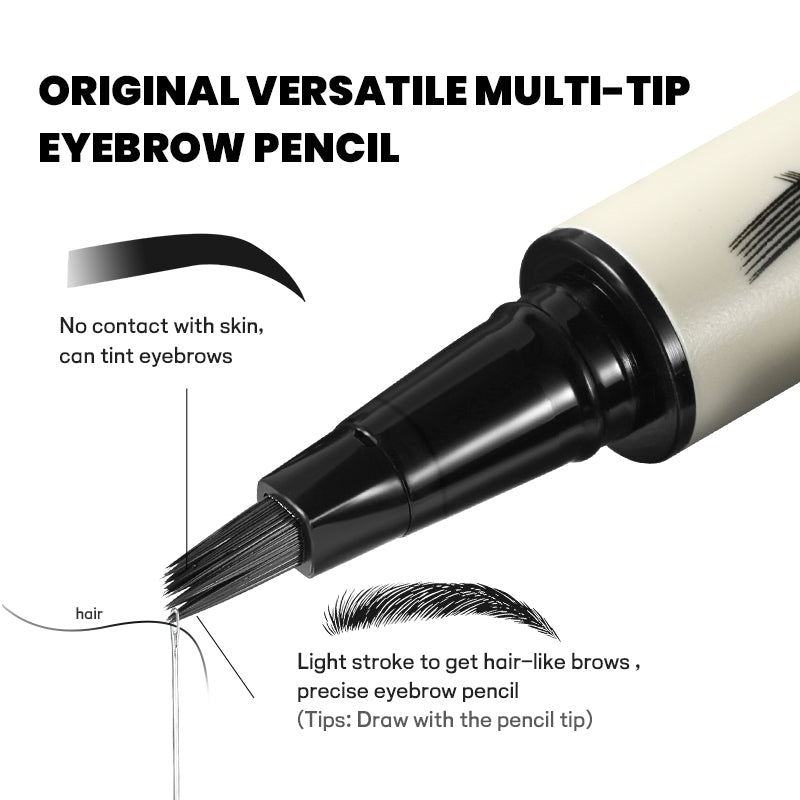 square angled brush tip liquid brow pen*2 pcs