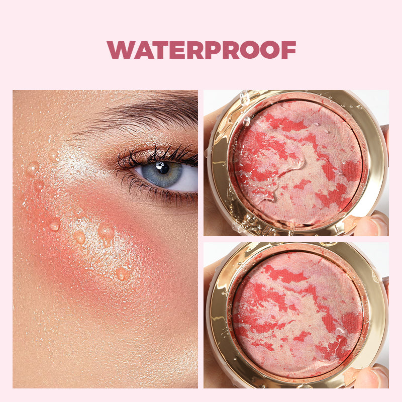 Baked Marble Highlighting Blush